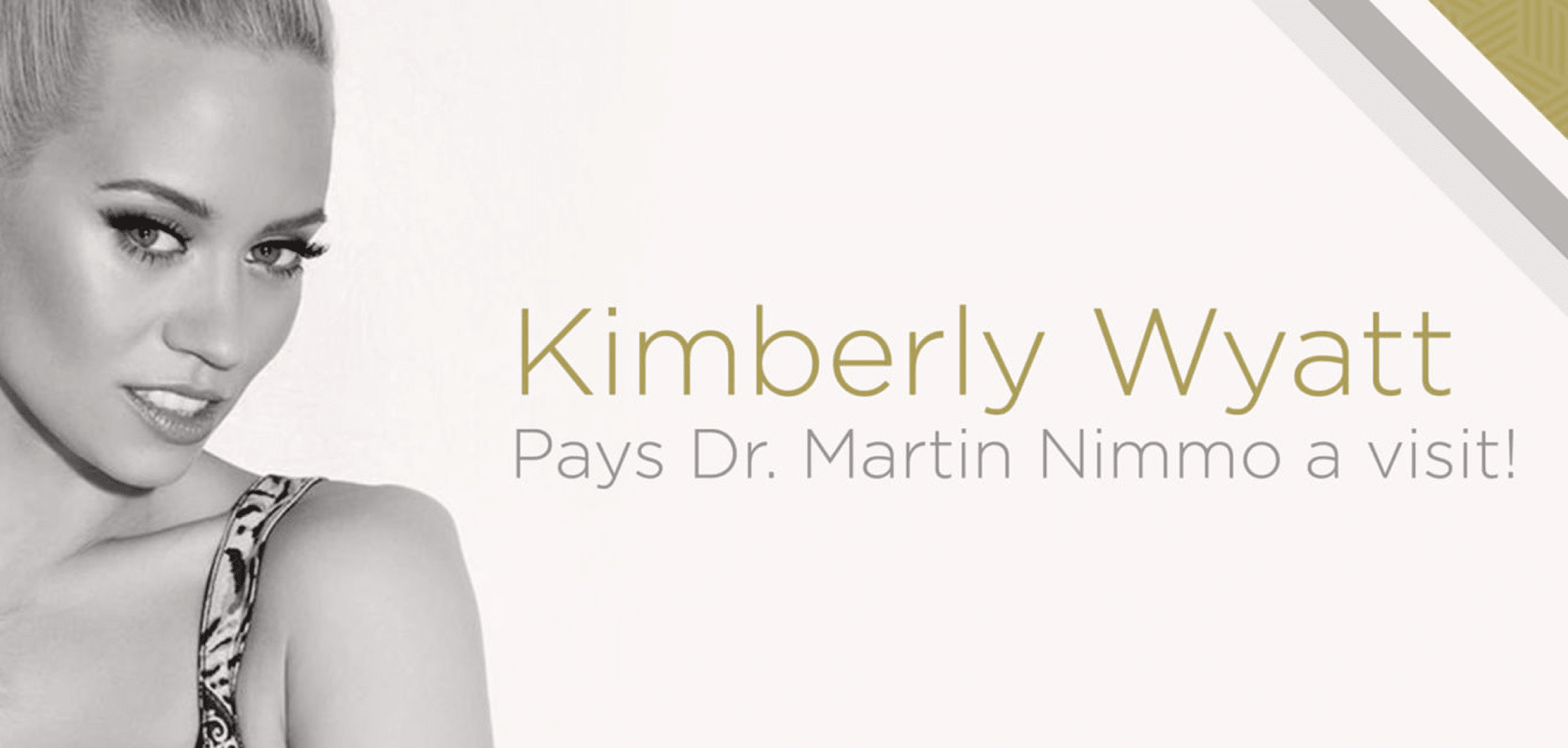 Kimberley Wyatt Martin Nimmo Clinic London 1