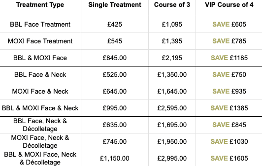 BBL Moxi special offer surrey